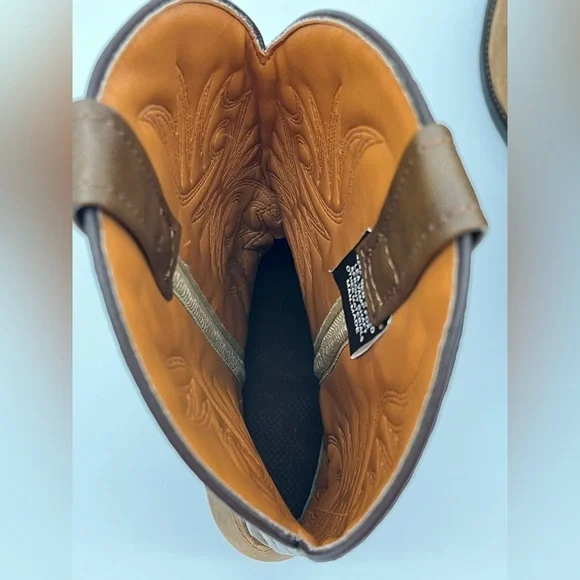 NWOB- Laredo Brown Western Boots - Men’s 10.5 D - Picture 5 of 16